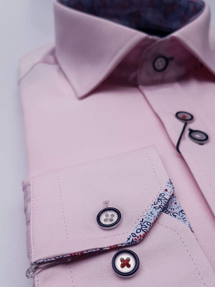 Marc Darcy Alfie Pink Long Sleeve Shirt - Shirts
