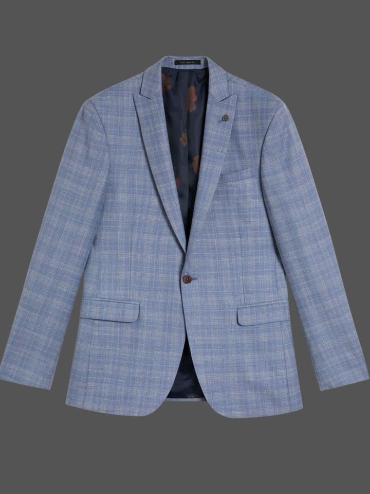 Ted Baker Men’s Pale Blue Slim Fit Suit Jacket - Jackets
