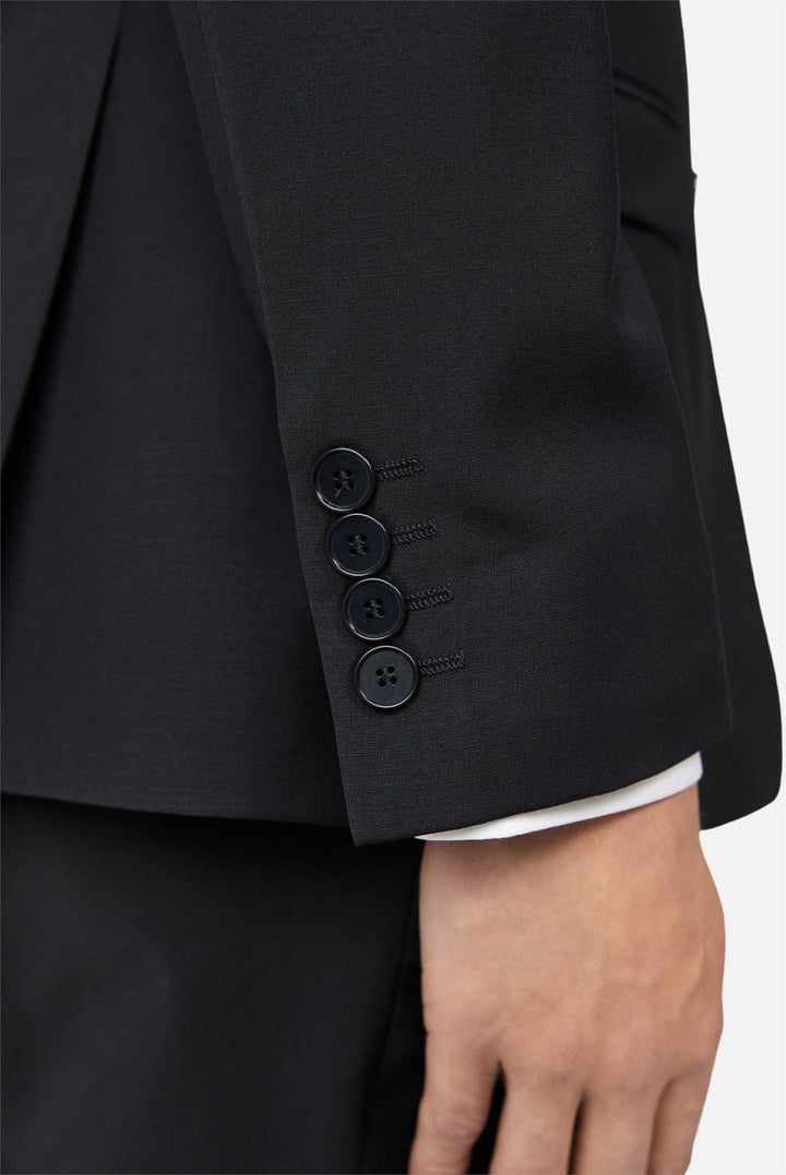 Ted Baker Panama Men’s Black 3 Piece Slim Fit Suit - Suits