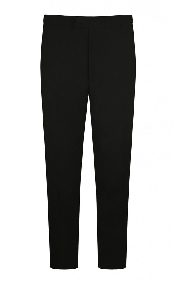 Torre Gwyneth Black Men’s Trouser - 30S - Suit & Tailoring