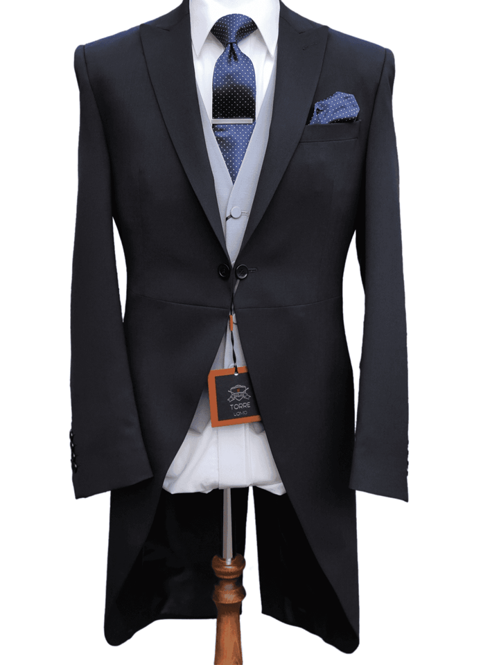 Royal Ascot Royal Enclosure Dress Code Black Morning Tailcoat - 38S - Suit & Tailoring